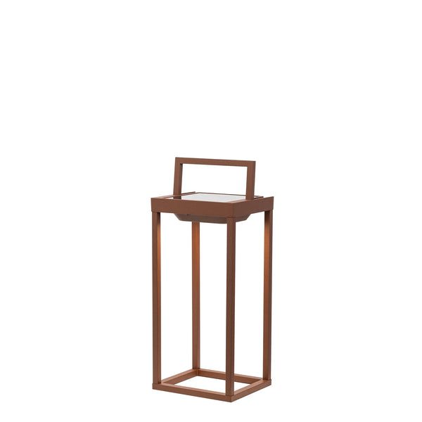 Solar 2 Floor Lamp Corten Brown Small H31cm
