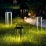 Solar 2 Floor Lamp Black Tall H50cm