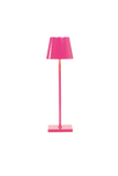 Poldina Lamp Glossy Pink 11x11x38cm