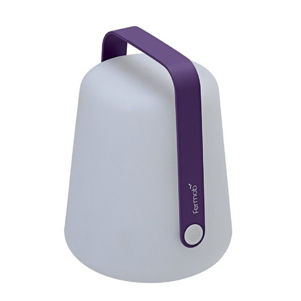 Fermob Lamp Balad H38 Outdoor LED Rechargeable Purple 4 Settings