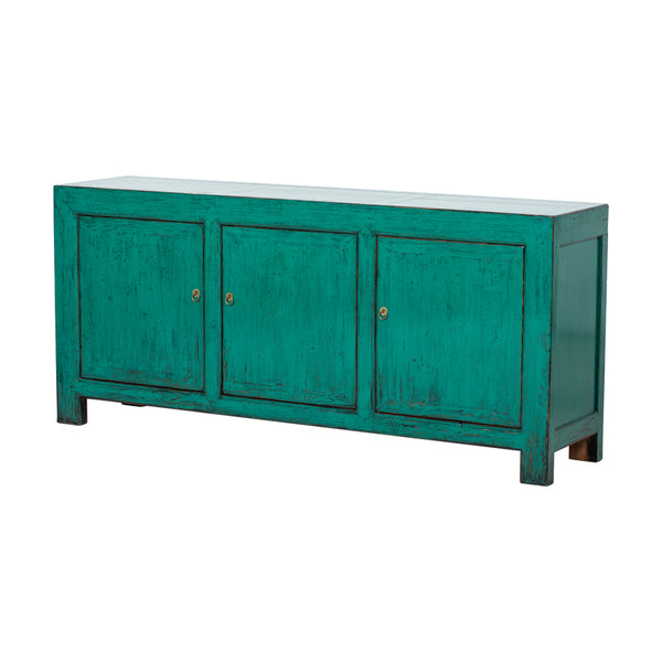 Sideboard Turquoise Petrol 3 doors 190x45x85cm
