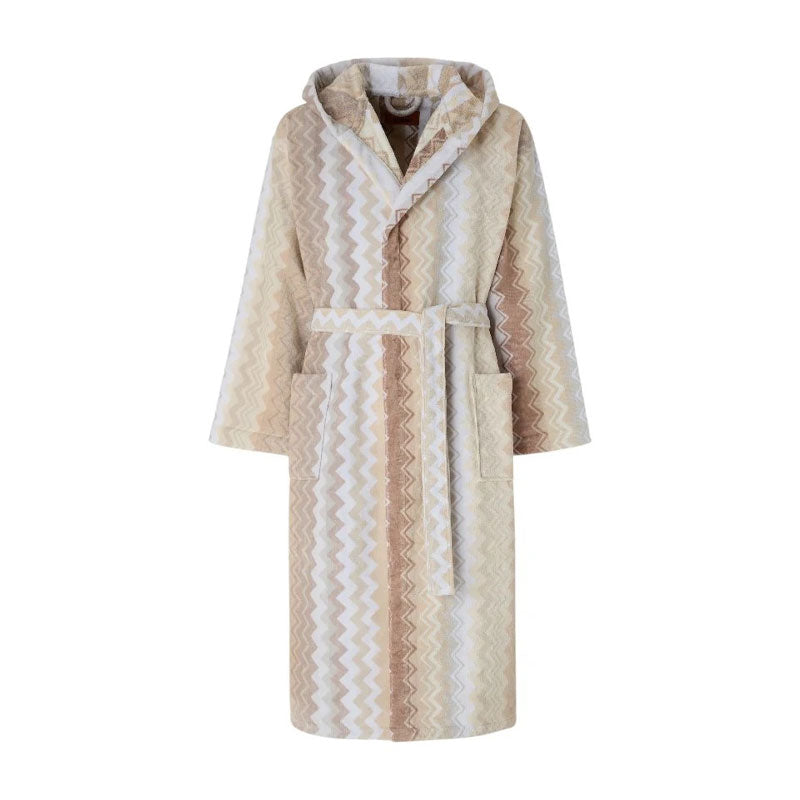 Missoni Giacomo Hooded Bathrobe col.21 - size S