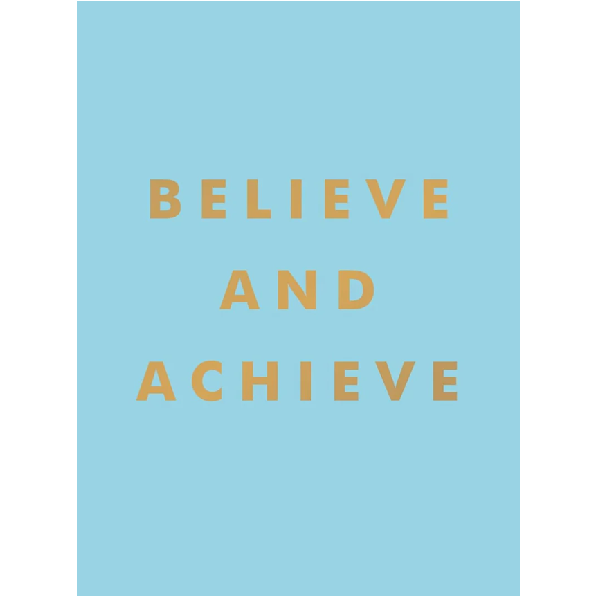 Book Believe And Achieve 14x10x2cm