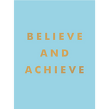Book Believe And Achieve 14x10x2cm