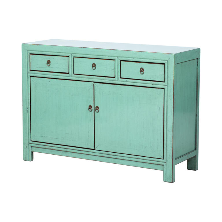 Sideboard Turquoise 2 doors 120x40x85cm