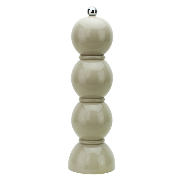 Salt & Pepper Grinder Bobbin Cappuccino Beige 24x7cm