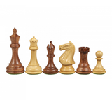 Luxury Handmade Chess Set - Alligator Beige 59x59x7cm