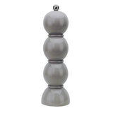 Salt & Pepper Grinder Bobbin Chiffon Grey 24x7cm