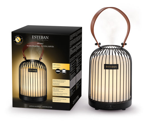 Home Fragrance Electric Diffuser Lantern Black With Battery