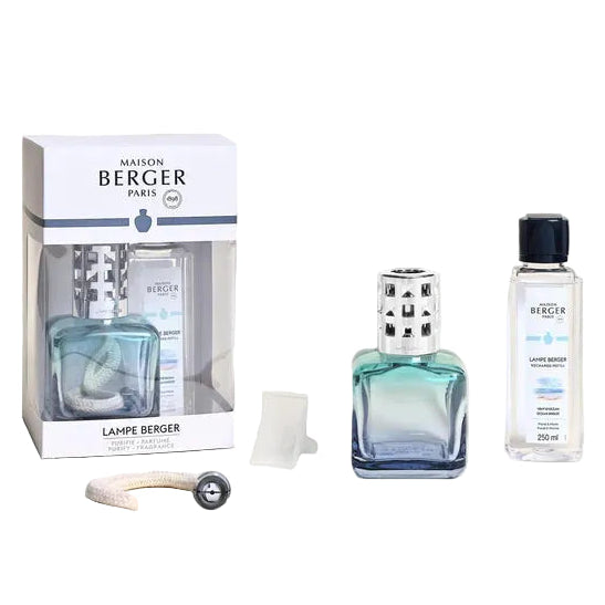 Bottle Home Fragrance Ice Cube Turquoise/Blue Lamp