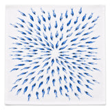 Serviette Sardine Fish Blue 100% Linen - Set of 6