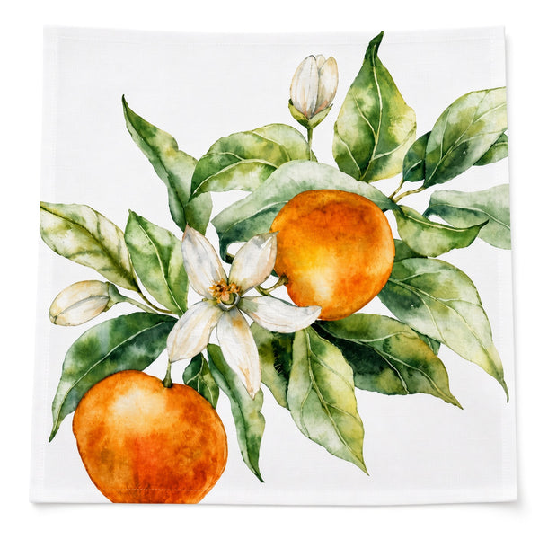 Serviette Orange Blossom 100% Linen - Set of 6