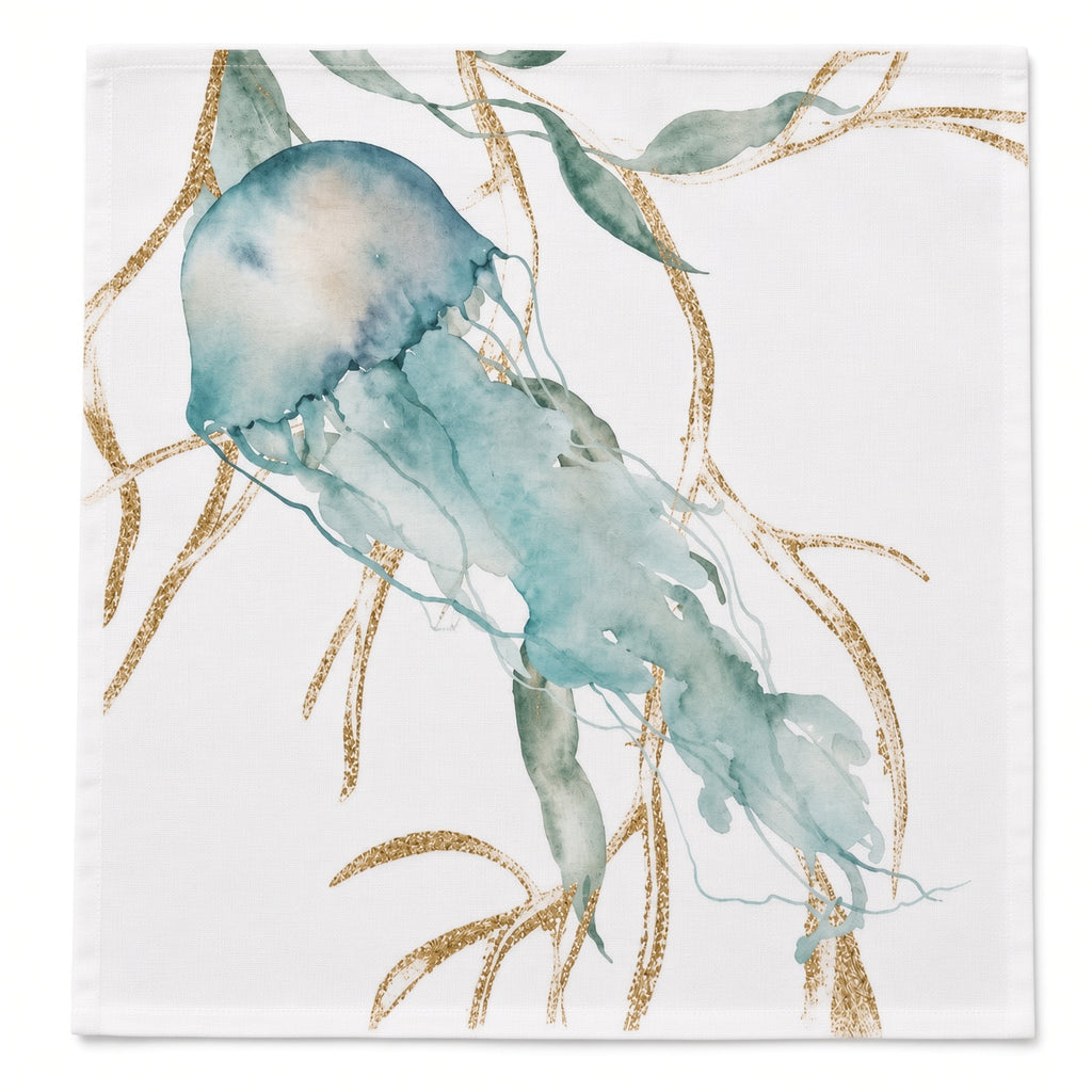 Serviette Costa Azurra JellyFish 100% Linen - Set of 6