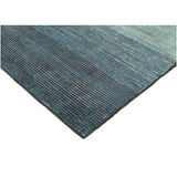 Rug Ivette Ombre Niagara Blue Hand Knotted Viscose & Polyester - 200x300 cm