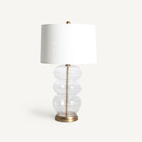 Lamp Balls Glass Gold 40x40x76cm