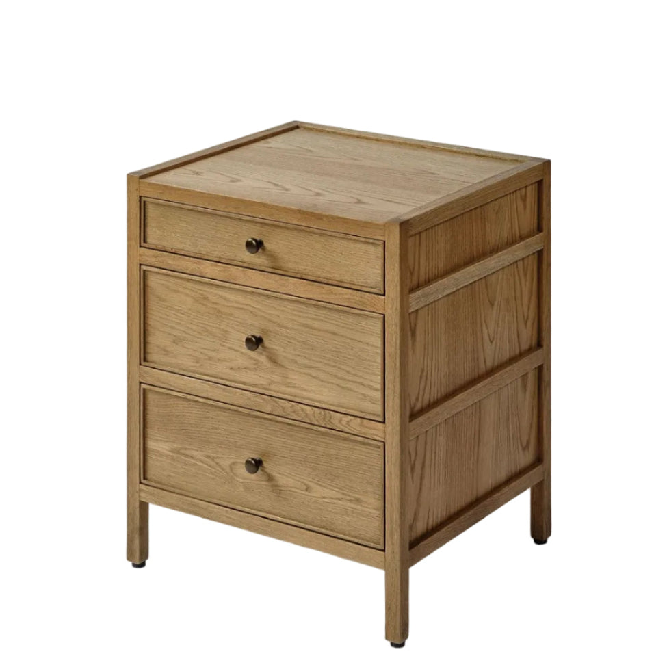 Bedside Table Mario Oak 50x45x60cm