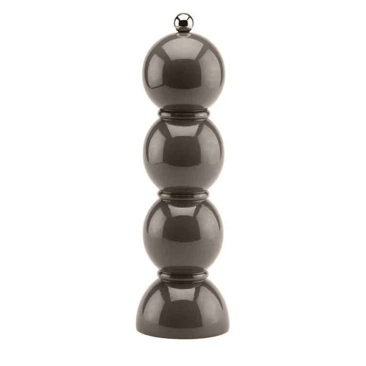 Salt & Pepper Grinder Bobbin Mink Taupe 24x7cm