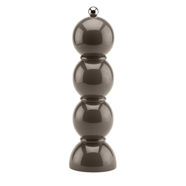 Salt & Pepper Grinder Bobbin Mink Taupe 24x7cm