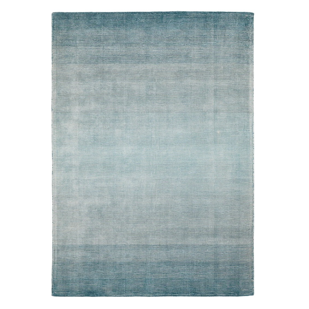 Rug Petrol/Blue Dew Hand Knotted Viscose - 170x240 cm