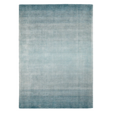 Rug Petrol/Blue Dew Hand Knotted Viscose - 170x240 cm
