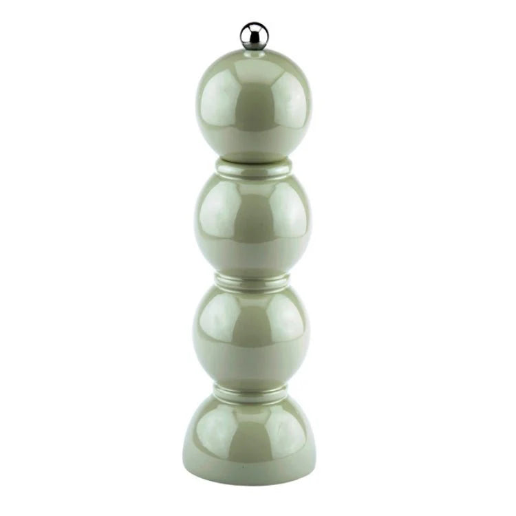 Salt & Pepper Grinder Bobbin Sage Green 24x7cm