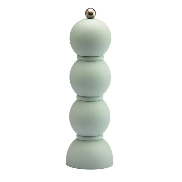 Salt & Pepper Grinder Bobbin Scandi Matt Eau de Nil 24x7cm