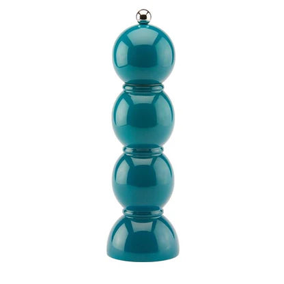 Salt & Pepper Grinder Bobbin Teal Petrol 24x7cm