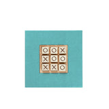 Luxury Handmade TicTacToe Set - Large - Buffalo Bluebettle 22x22cm