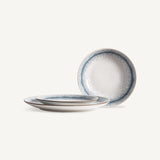 Chambrey Dinner Plate Blue & White - Set of 6