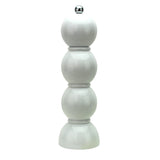 Salt & Pepper Grinder Bobbin White 24x7cm