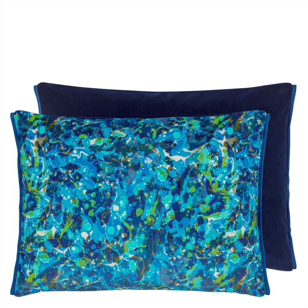 Cushion Odisha Blue Abstract 60x45cm