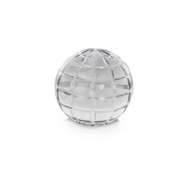 Ball Crystal Square Glass 12cm