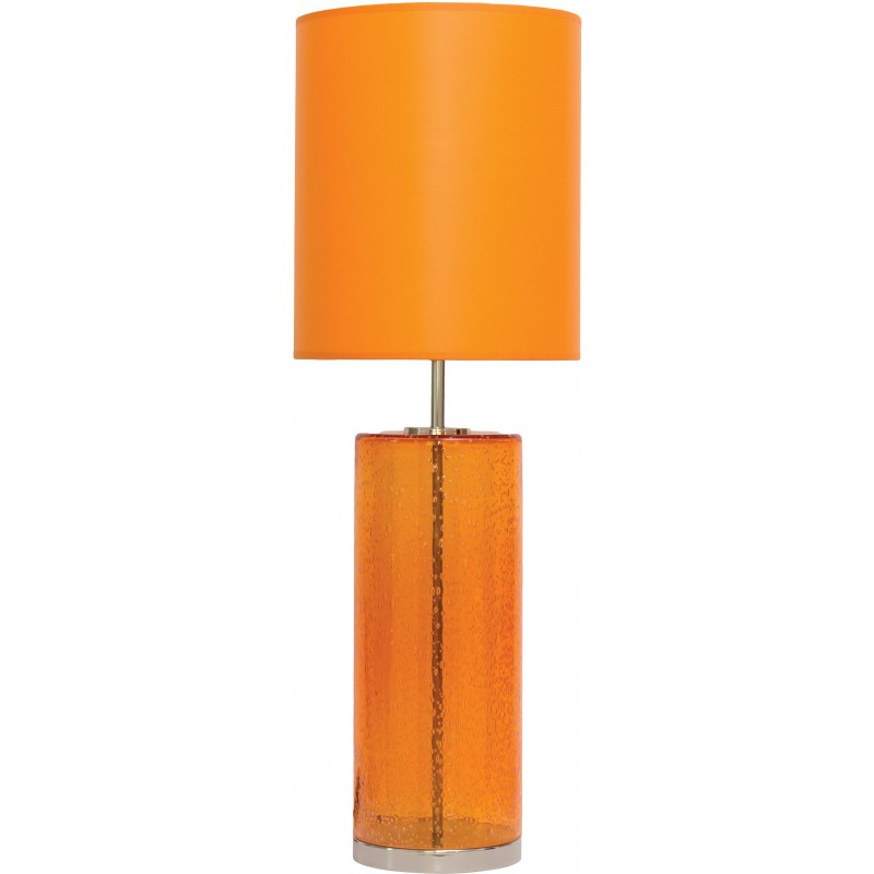 Lamp Topaze Orange with Shade 25x25x78cm