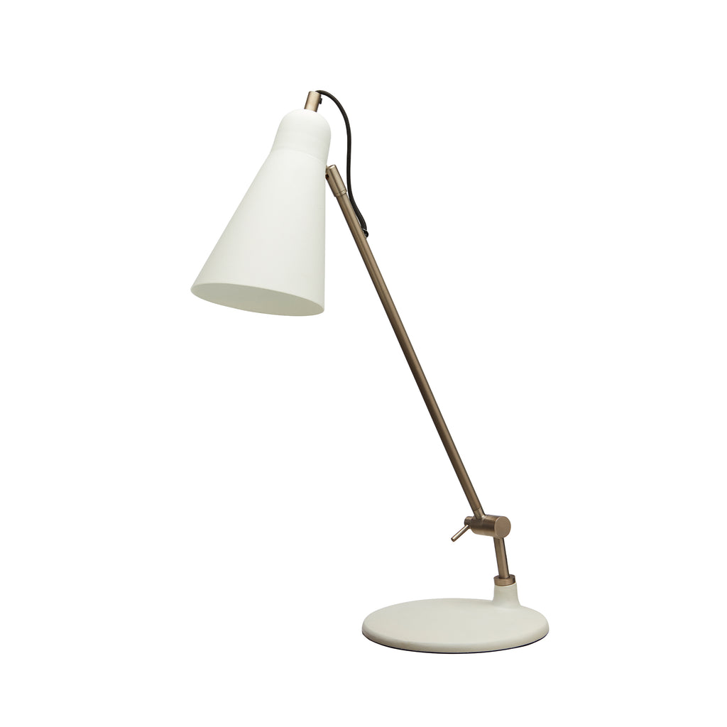 Lamp Nice White and Silver 62x22cm