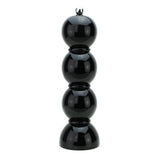 Salt & Pepper Grinder Bobbin Black 24x7cm
