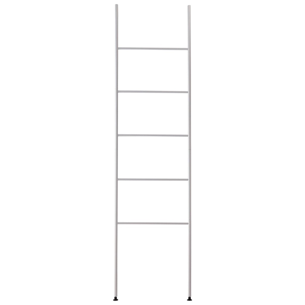 Ladder Icon White Metal  45x3x175cm