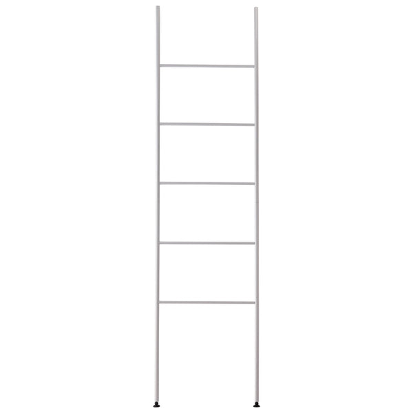 Ladder Icon White Metal  45x3x175cm
