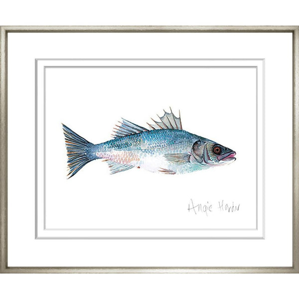 Art in Chrome Frame "Fish" Image 3 47x58cm