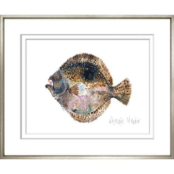 Art in Chrome Frame "Fish" Image 6 47x58cm
