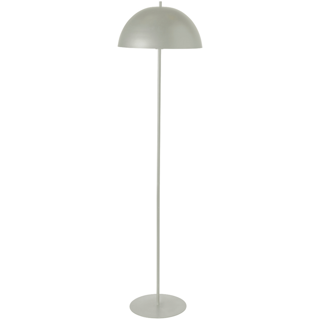 Floor Lamp Monaco Round Linen Grey Matt 40x158cm