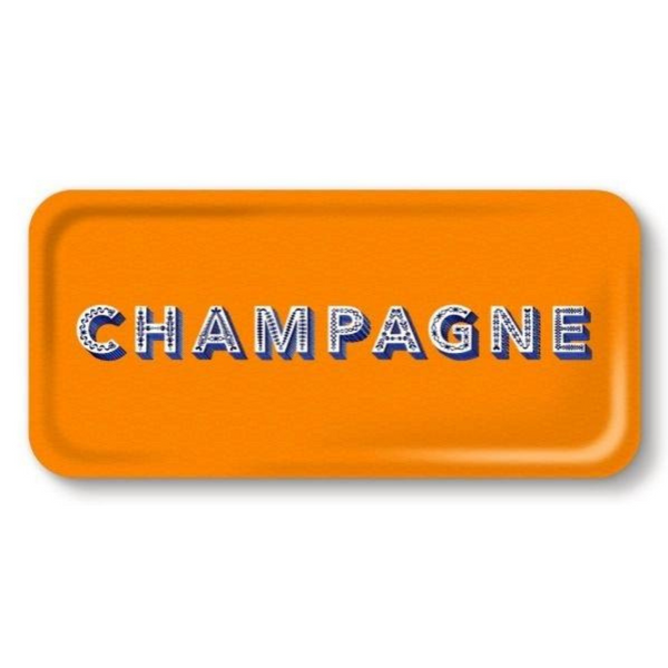 Tray Asta Orange Champagne 32x15cm
