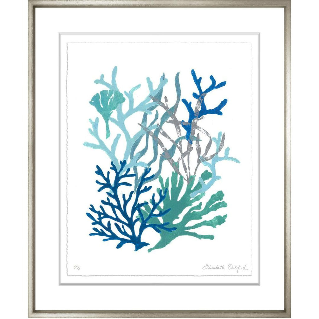 Art in Chrome Frame "Corals I" Image 1 66x76cm