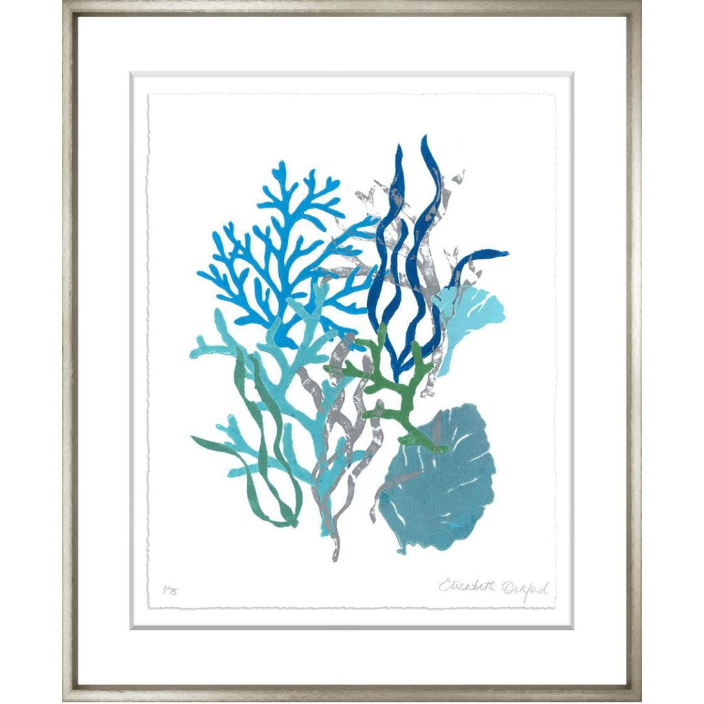 Art in Chrome Frame "Corals I" Image 4 66x76cm