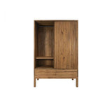 Wardrobe Cupboard Erosi Teak Wood 125x60x190cm