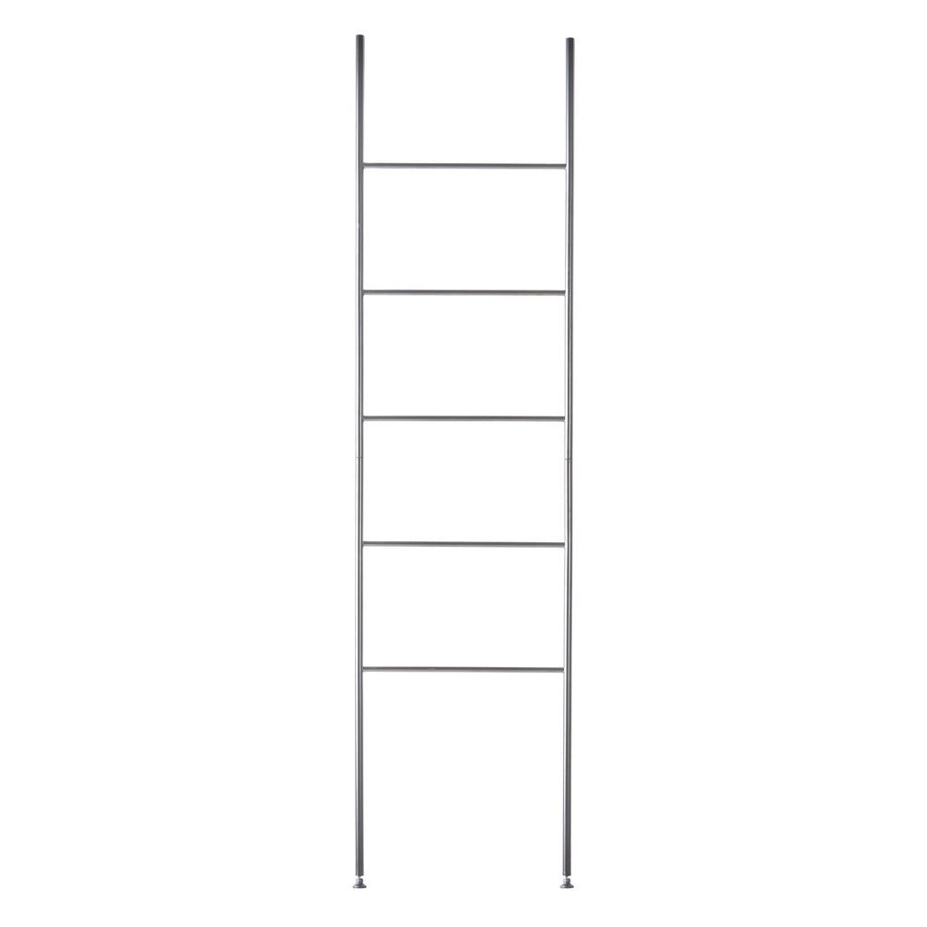 Ladder Icon Chrome Metal  45x3x175cm