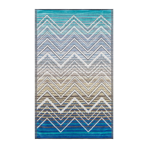 Missoni Beach Towel Tolomeo 170 Blue 100x180cm