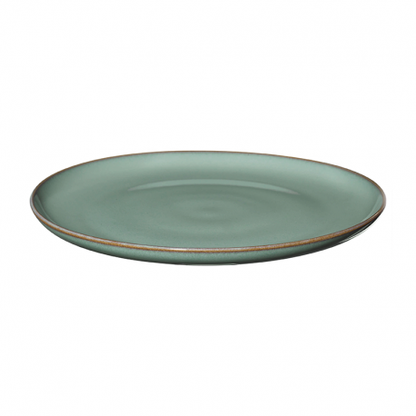 Plate Saison Eucalyptus Green Ceramic 26.5cm - Set of 6