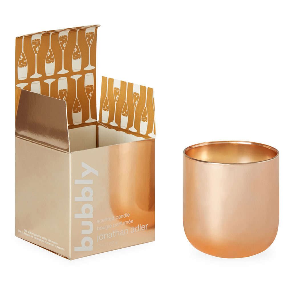 Candle Bubbly by Jonathan Adler - Rose Gold
